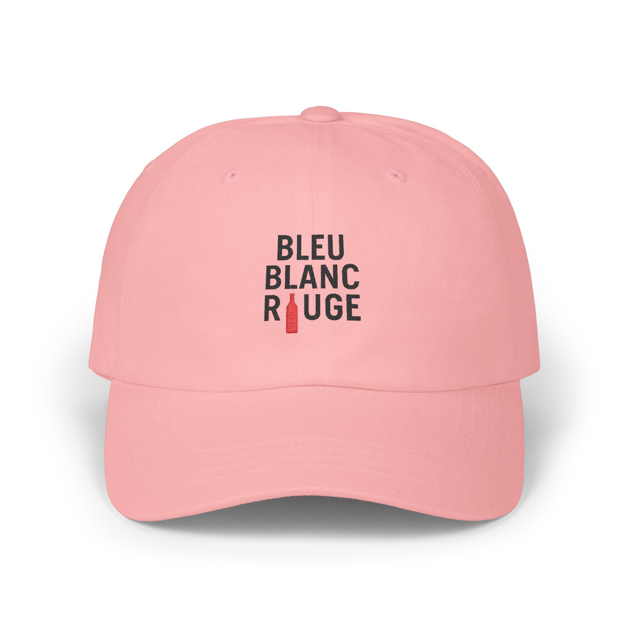 Casquette "Bleu Blanc Rouge" brodé noir 100% coton - La Famille Française
