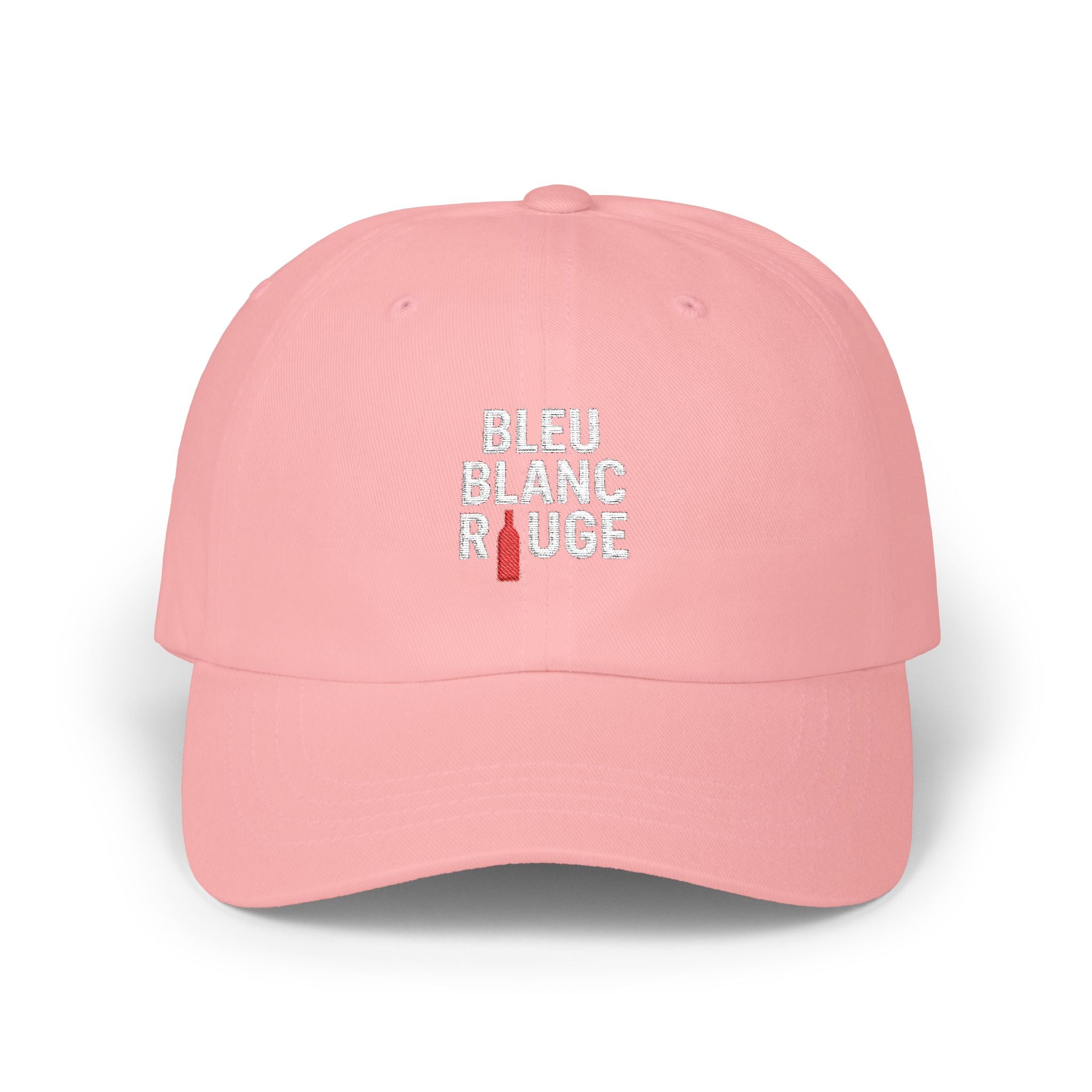 Casquette "Bleu Blanc Rouge" brodé blanc 100% coton - La Famille Française